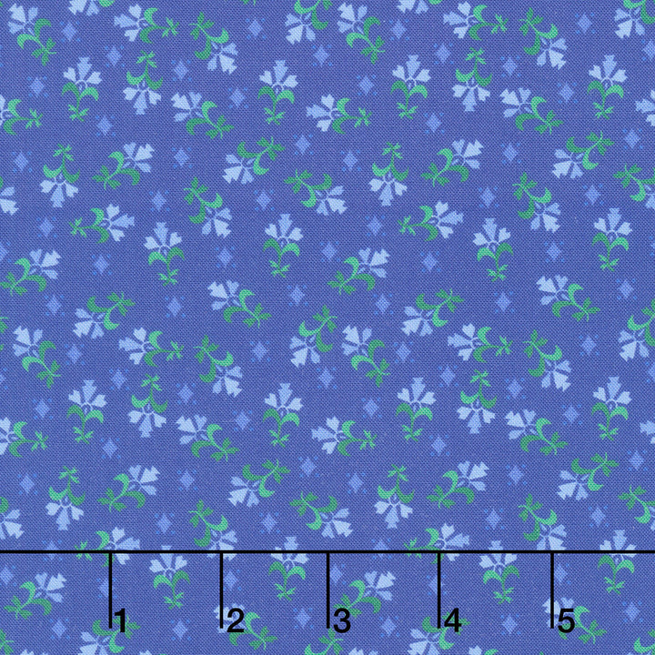 Fabric Market - Tossed Foulard Ocean Yardage