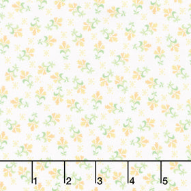 Fabric Market - Tossed Foulard Citrus Yardage