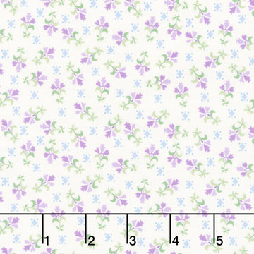 Fabric Market - Tossed Foulard Heather Yardage