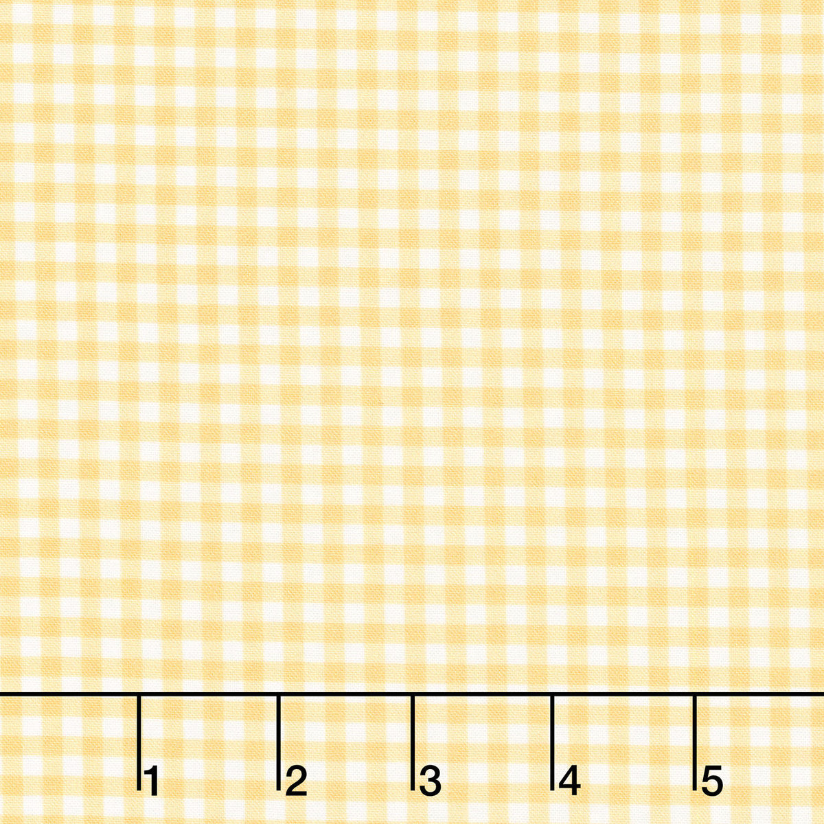 Fabric Market - Gingham Check Sunshine Yardage