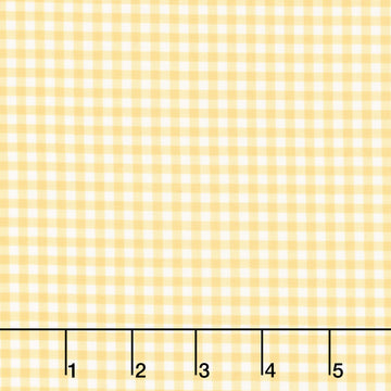 Fabric Market - Gingham Check Sunshine Yardage