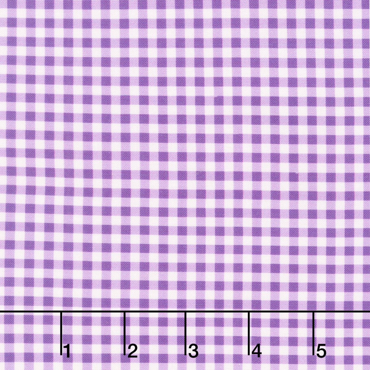 Fabric Market - Gingham Check Pansy Yardage