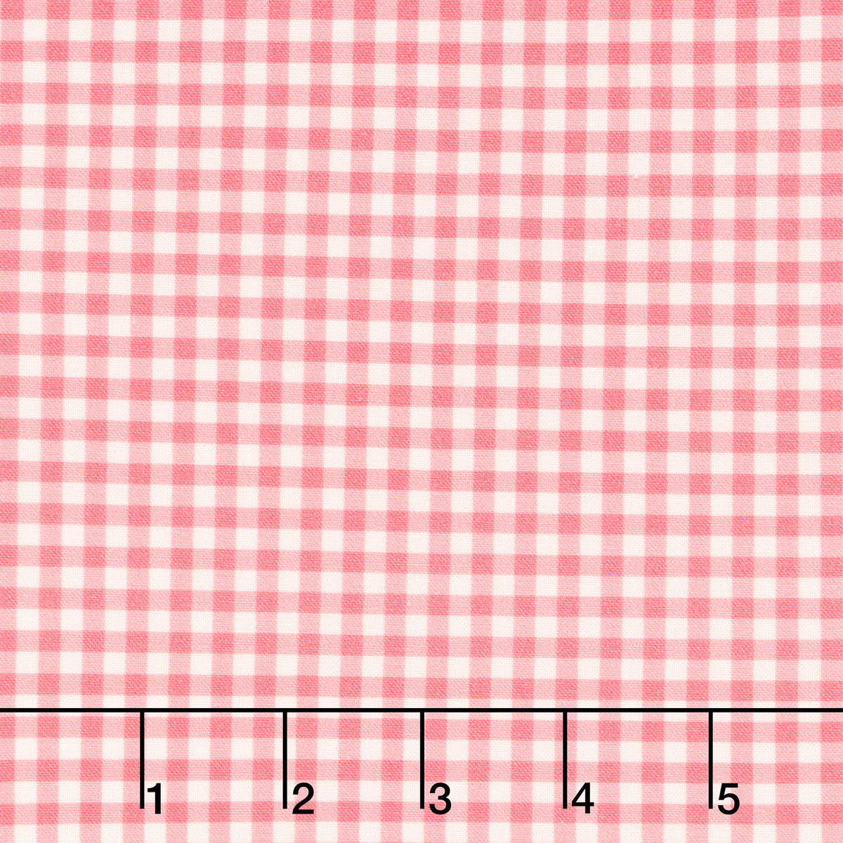 Fabric Market - Gingham Check Honeysuckle Yardage