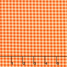 Fabric Market - Gingham Check Nectarine Yardage