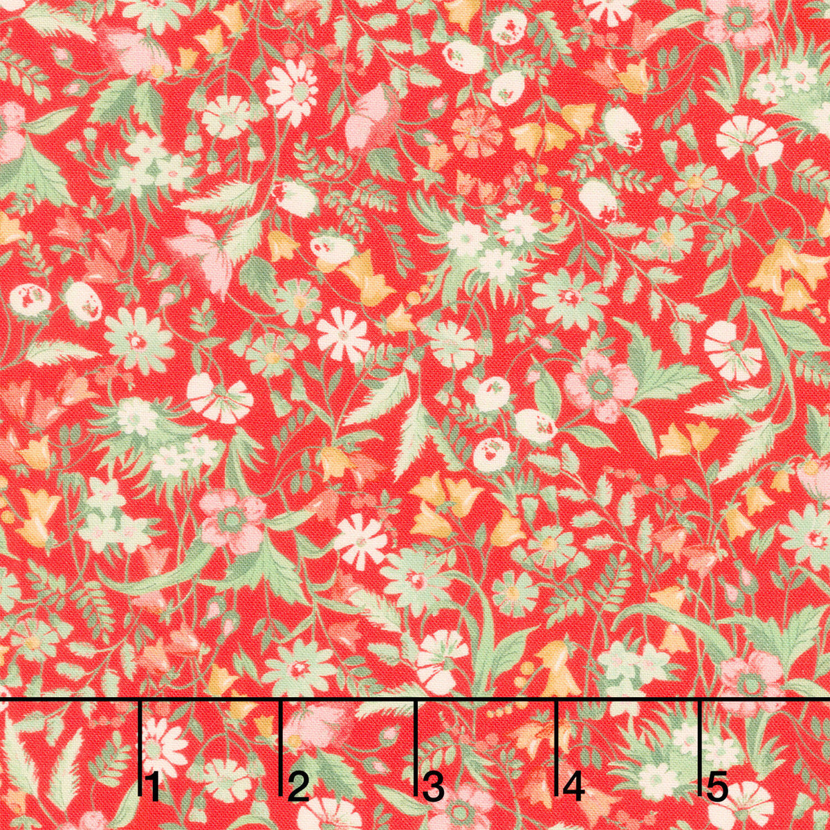 Fabric Market - Packed Mixed Florals Blossom Yardage