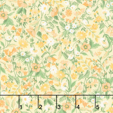 Fabric Market - Packed Mixed Florals Summertime Yardage