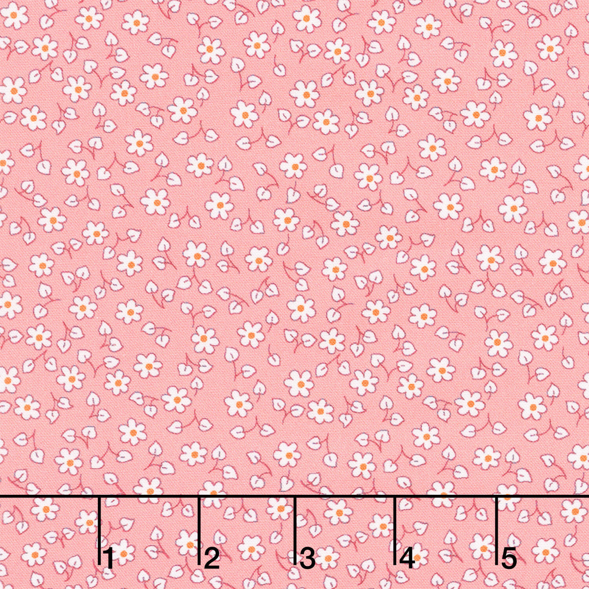 Fabric Market - Ditsy Floral Honeysuckle Yardage