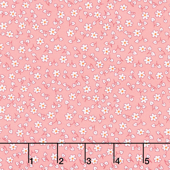 Fabric Market - Ditsy Floral Honeysuckle Yardage