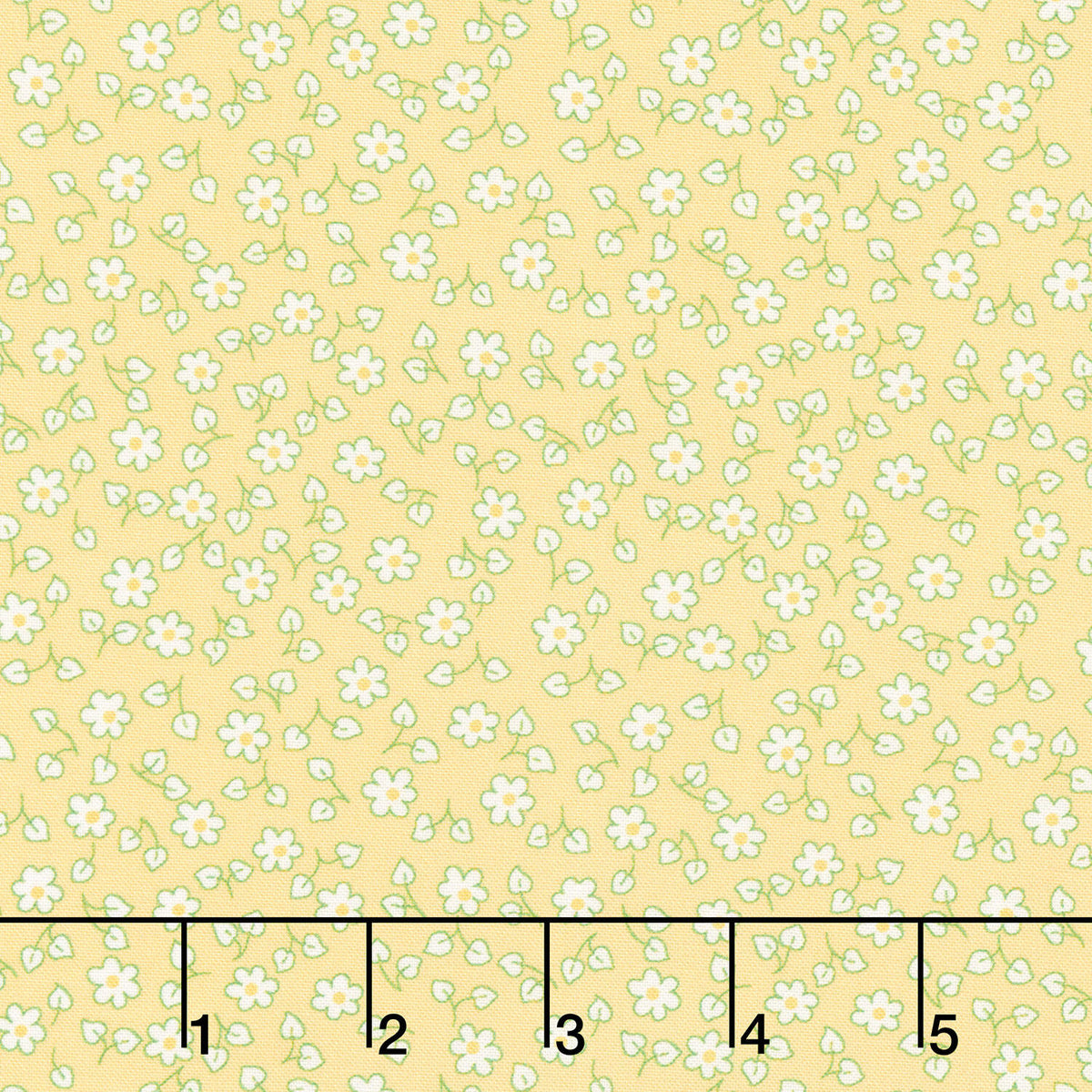 Fabric Market - Ditsy Floral Sunkissed Yardage