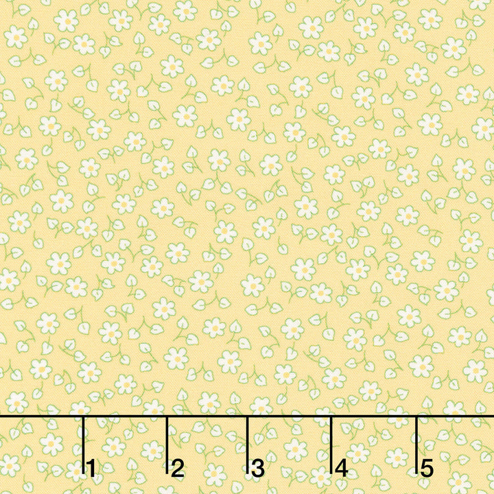 Fabric Market - Ditsy Floral Sunkissed Yardage