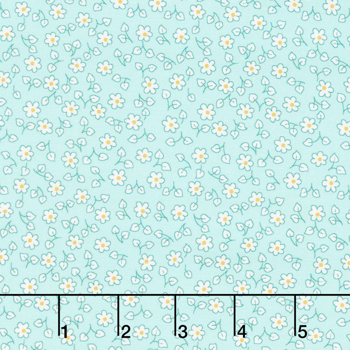 Fabric Market - Ditsy Floral Sea Glass Yardage