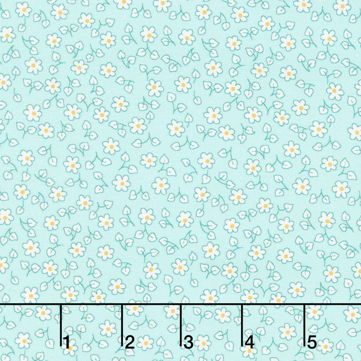 Fabric Market - Ditsy Floral Sea Glass Yardage