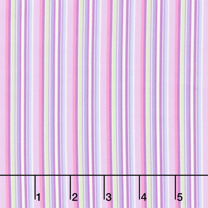 Fabric Market - Stripe Zinnia Yardage