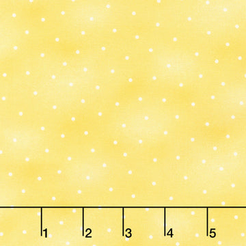 Fabric Market - White Dots Daffodil Yardage