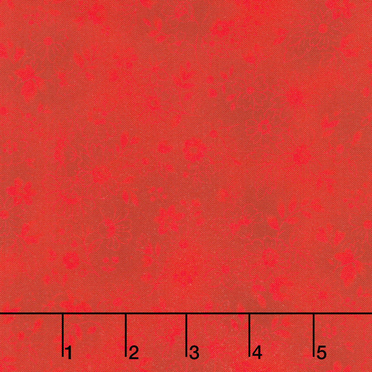 Fabric Market - Tonal Florals Burgundy Yardage