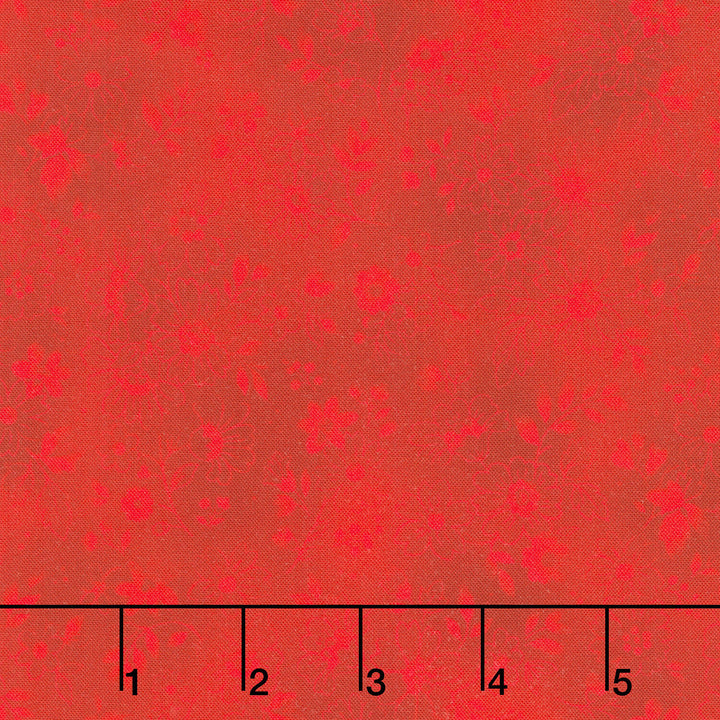 Fabric Market - Tonal Florals Burgundy Yardage