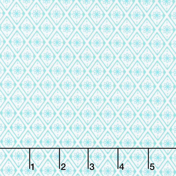 Fabric Market - Diamond Flower Waterfall Yardage