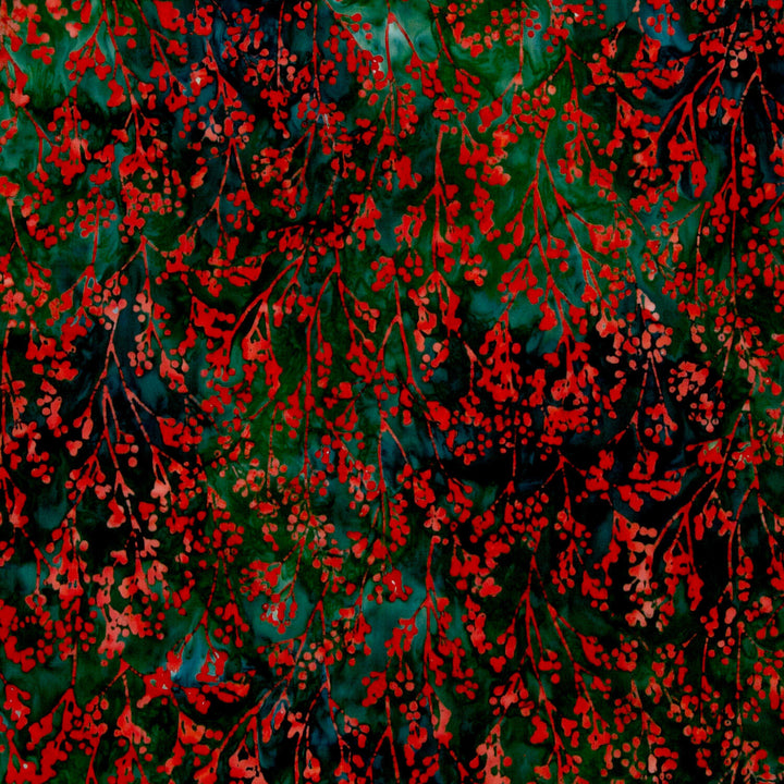 Christmas Cheer - Berry Branches Cypress Yardage