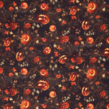 Moon Spell - Jack O Lanterns, Leaves Earth Yardage