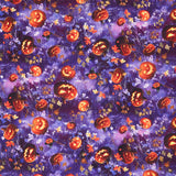 Moon Spell - Jack O Lanterns, Leaves Wisteria Yardage
