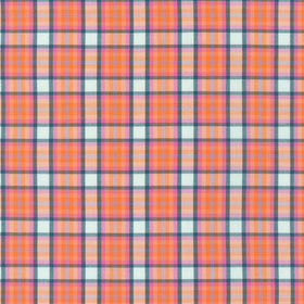 Kitchen Window Wovens - Salmon Yardage
