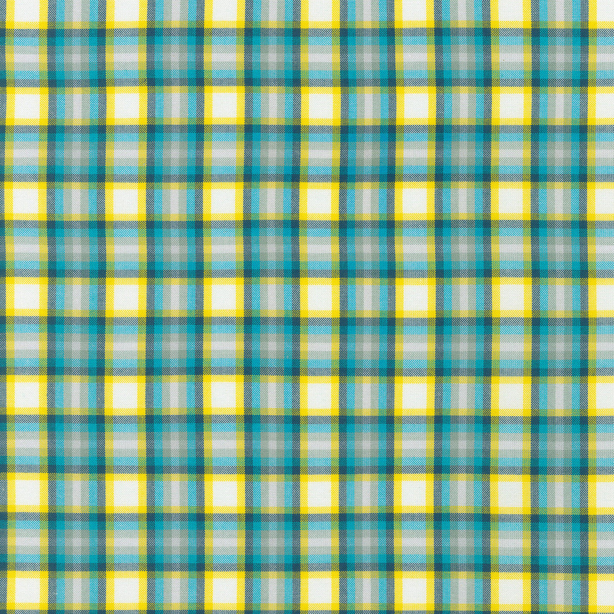 Kitchen Window Wovens - Cyan Yardage