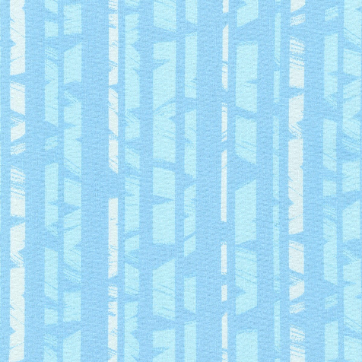 Brushy - Pointy Stripe Sky Yardage