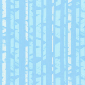Brushy - Pointy Stripe Sky Yardage
