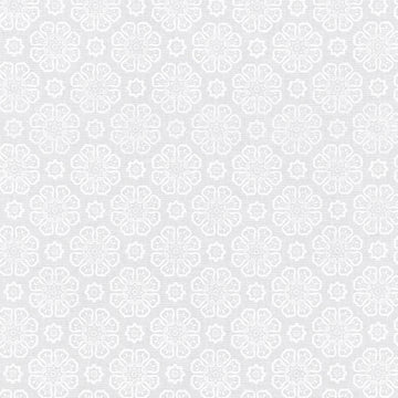 Blackout - Flowers White Yardage
