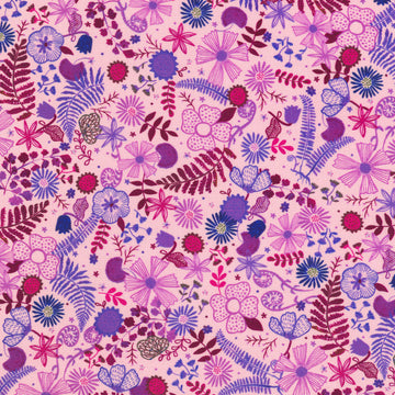 Garden Lights - Floral and Fauna Dahlia Yardage