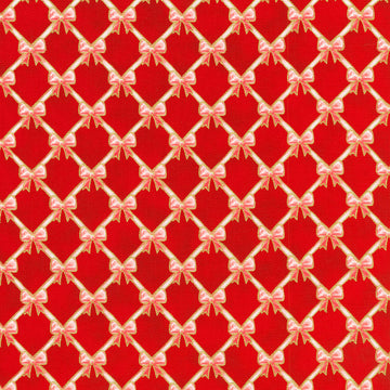Holiday Flourish-Festive Finery - Crimson Metallic Yardage
