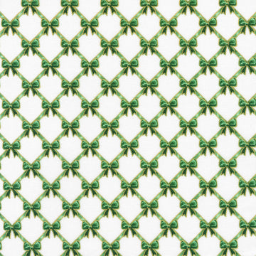 Holiday Flourish - Festive Finery Bows Pine Yardage