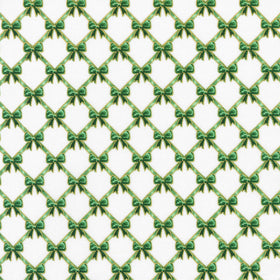 Holiday Flourish - Festive Finery Bows Pine Yardage