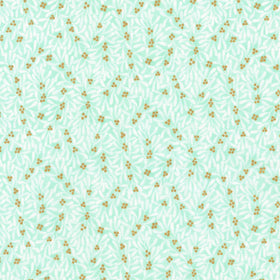 Holiday Flourish - Festive Finery Sprig Mint Yardage