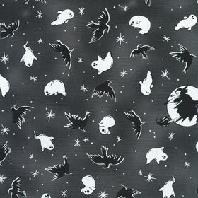Lights Out - Ghosts and Crows Shadow Yardage