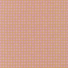 Parvaneh's Butterflies - Quatrefoil Lilac Yardage