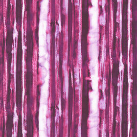 Peony Love - Stripe Plum Yardage