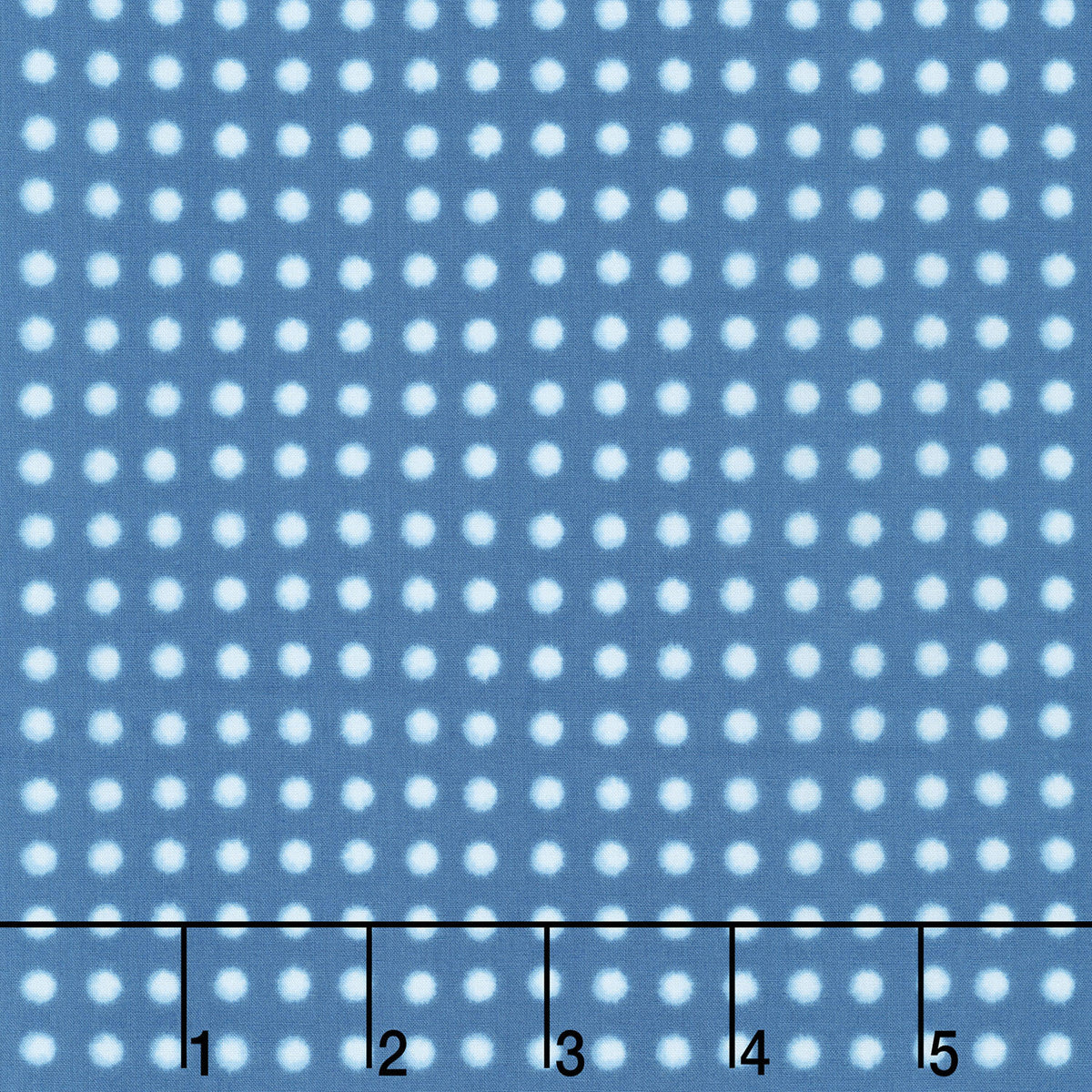 Shibori Blues - Dots Blue Yardage