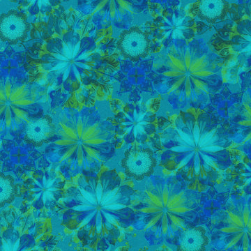 Venice - Teal Yardage