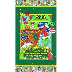 How the Grinch Stole Christmas - Grinch Holiday Panel