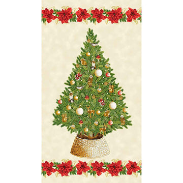 Holiday Flourish - Forest Glen Evergreen Colorstory Metallic Fat Quarter Bundle