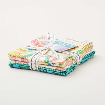 Sunlit Hummingbirds Summer Fat Quarter Bundle - 5 Pc
