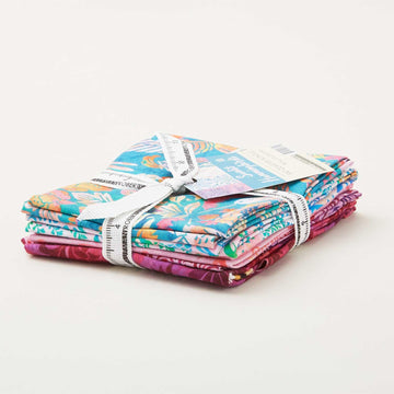 Sunlit Hummingbirds Petal Fat Quarter Bundle - 5 Pc