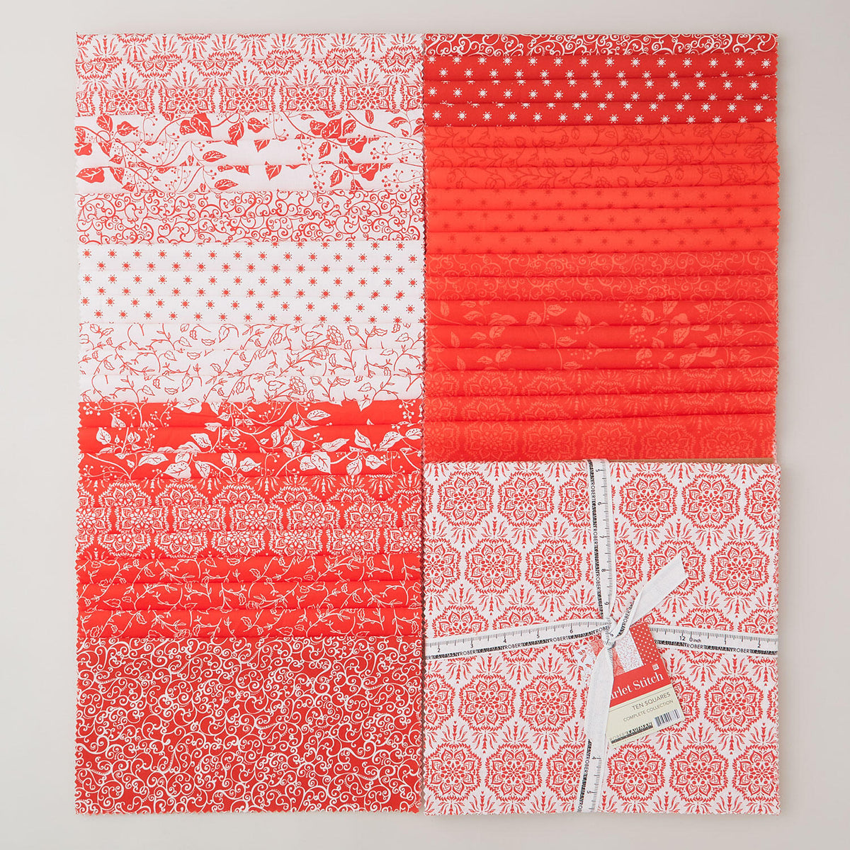 Scarlet Stitch Ten Squares