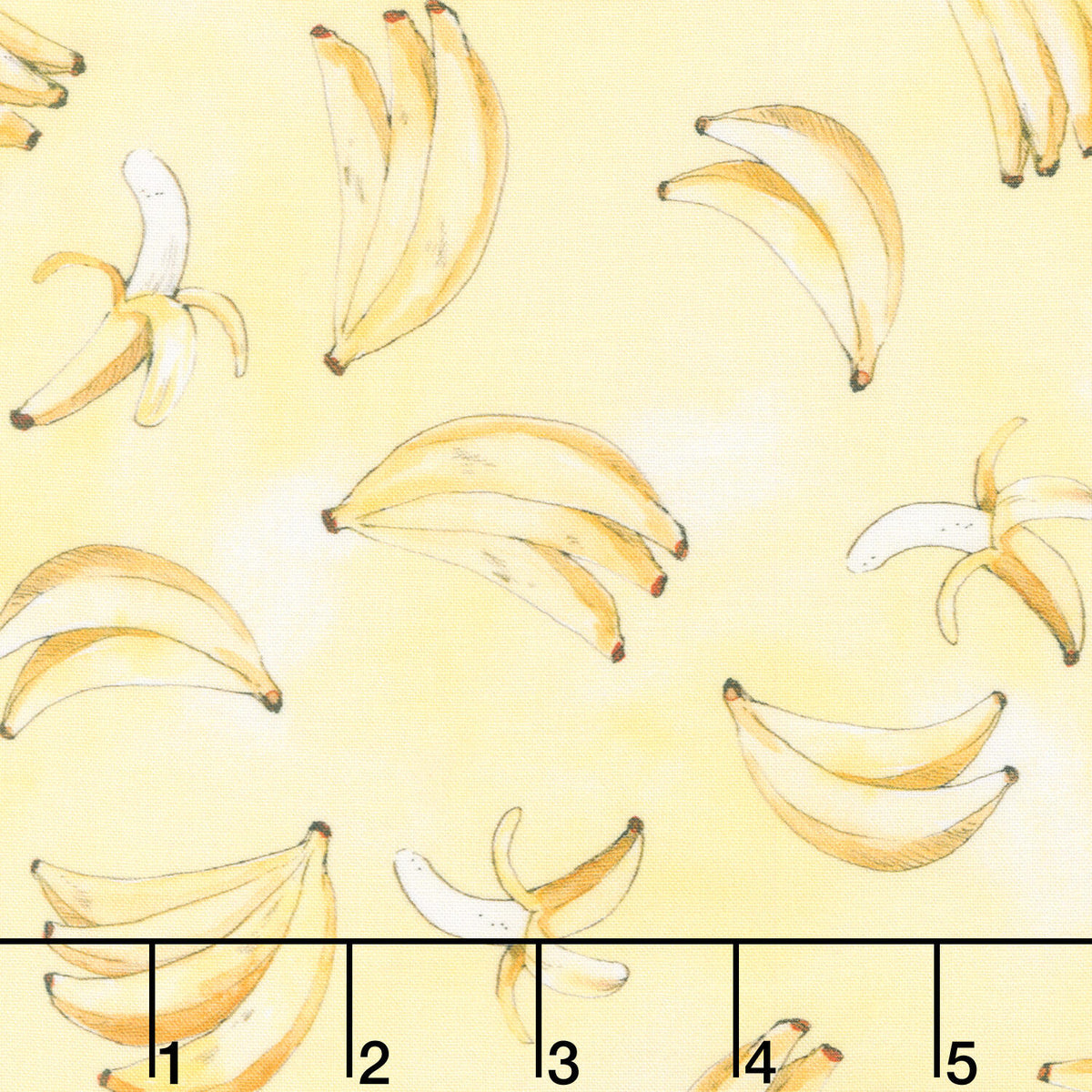 Garden Goodness - Tossed Banana Bunches Banana Yardage