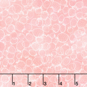 Garden Goodness - Strawberry Linework Strawberry Yardage
