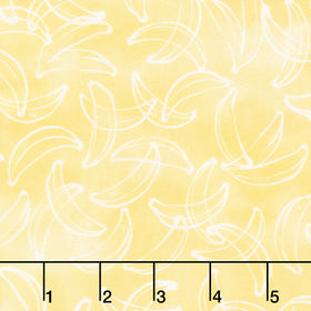 Garden Goodness - Banana Linework Banana Yardage