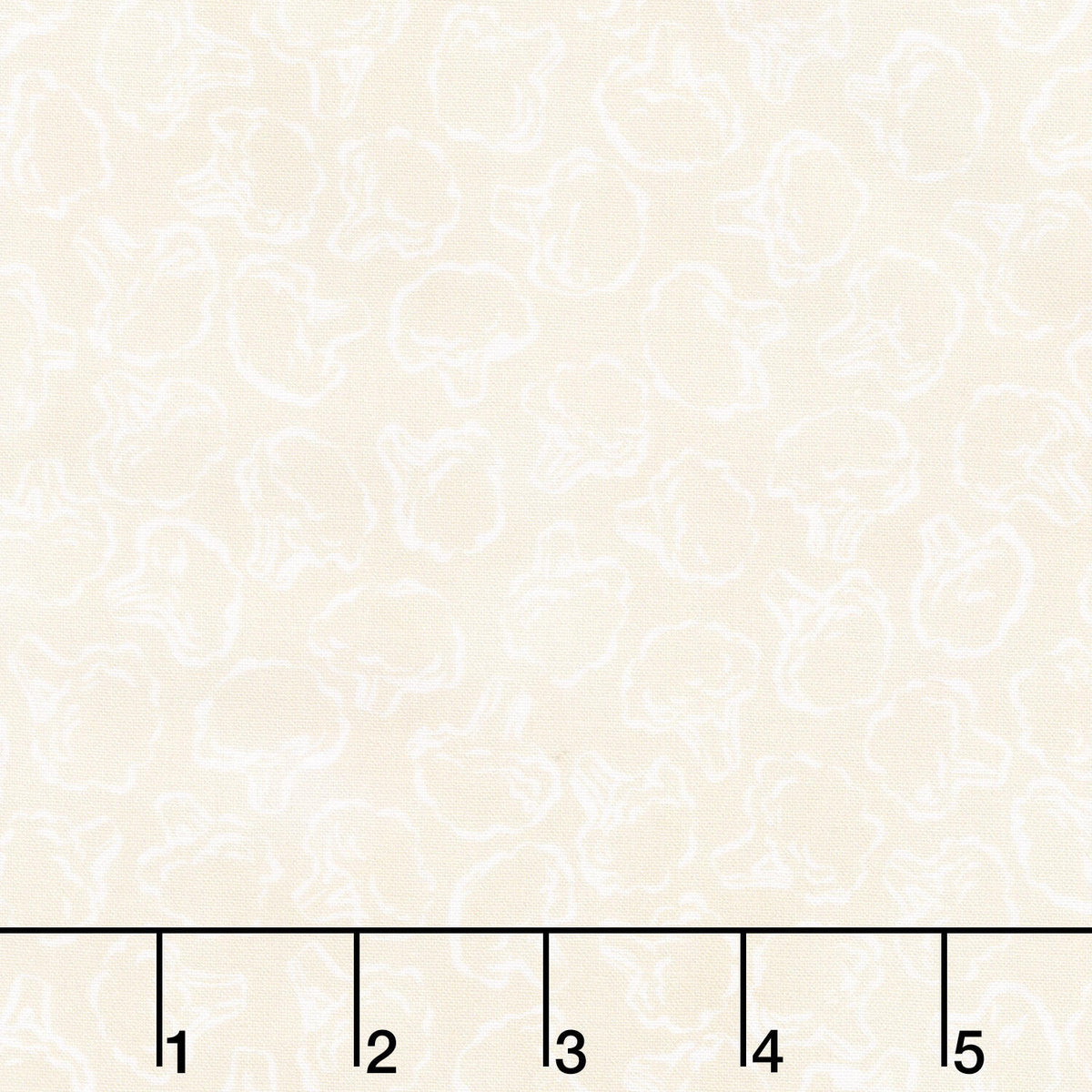 Garden Goodness - Cauliflower Linework Cauliflower Yardage