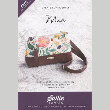 Mia Crossbody Bag Kit - Teal/Brown