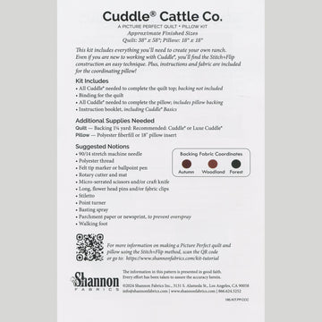 Cuddle Kit - Picture Perfect Cuddle Cattle Co